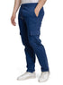 Marine Blue Cargo Pant - Khotwh